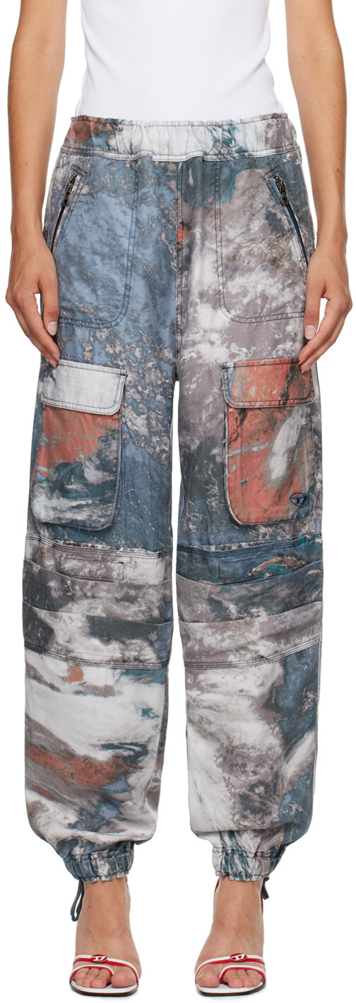 

Брюки Diesel Blue P-Mirt-CMF