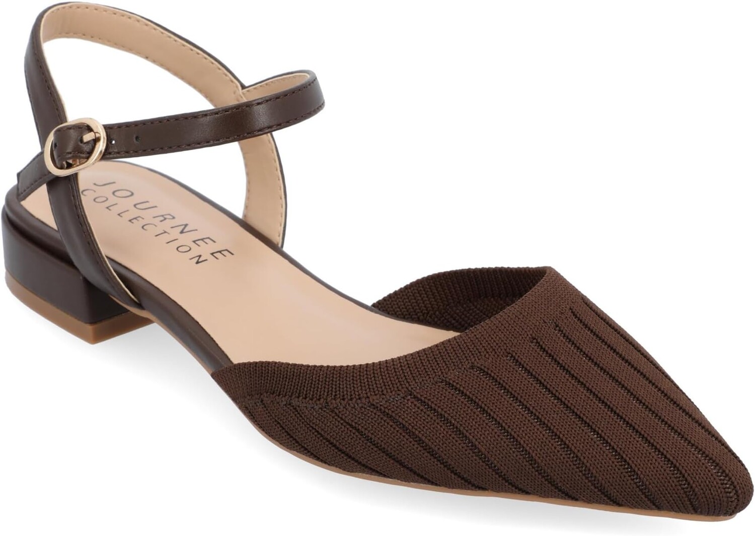 

Балетки Ansley Flats Journee Collection, коричневый