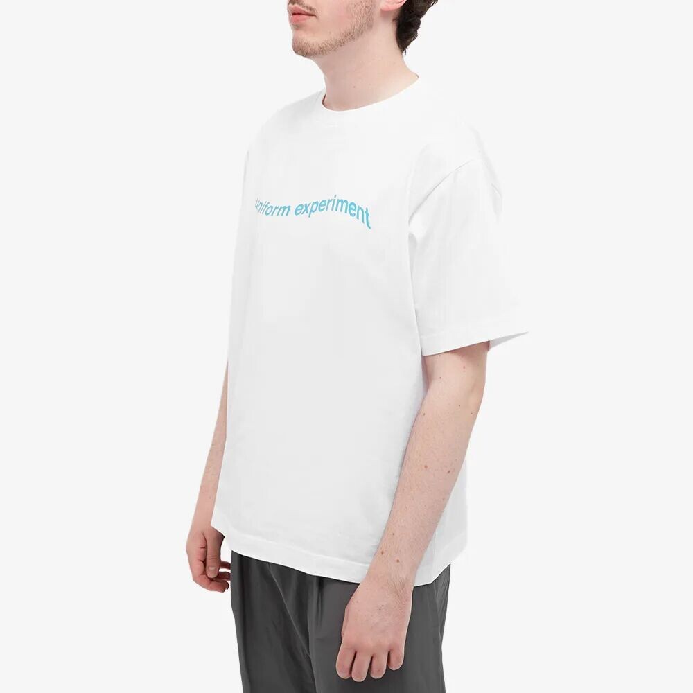 

Футболка Warp с логотипом Uniform Experiment, белый