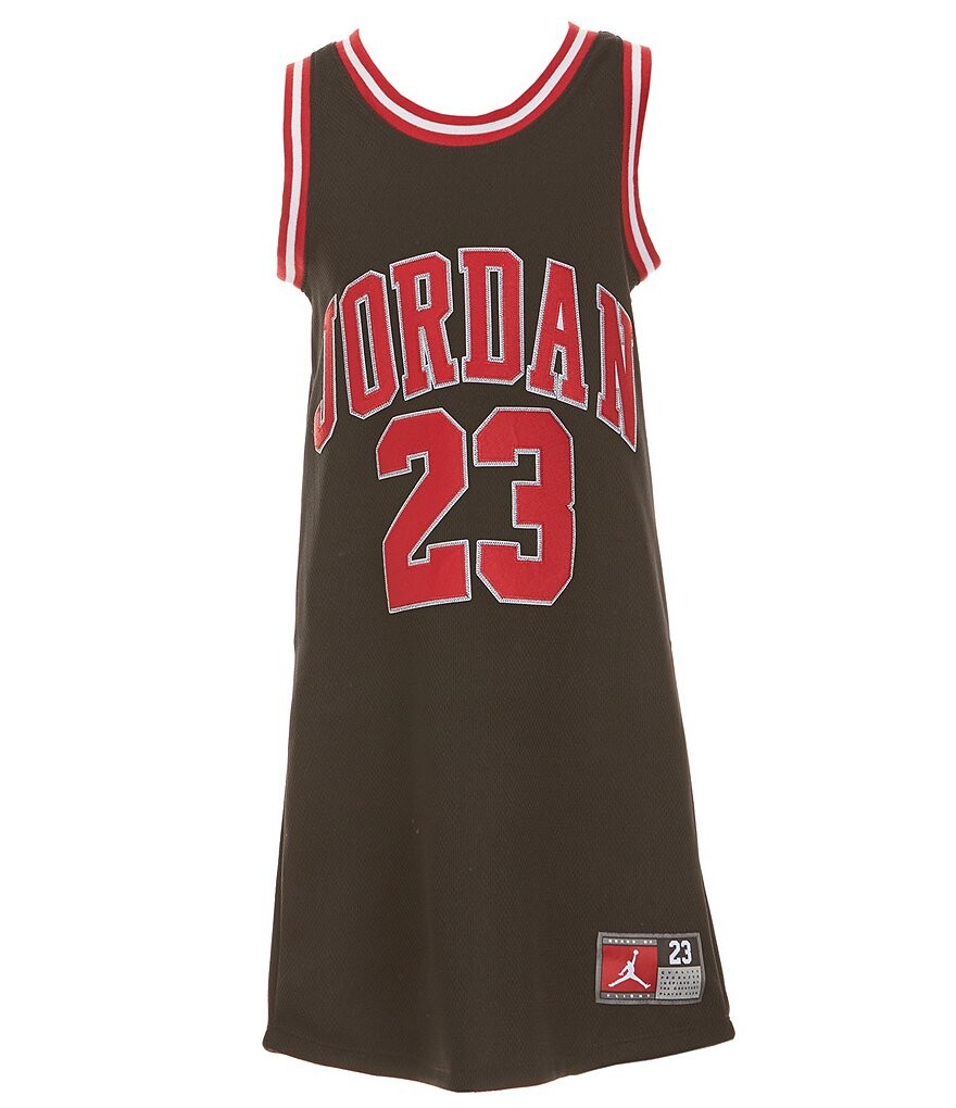 

Платье из сетчатого джерси Jordan Big Girls 7–16 Jumpman, черный