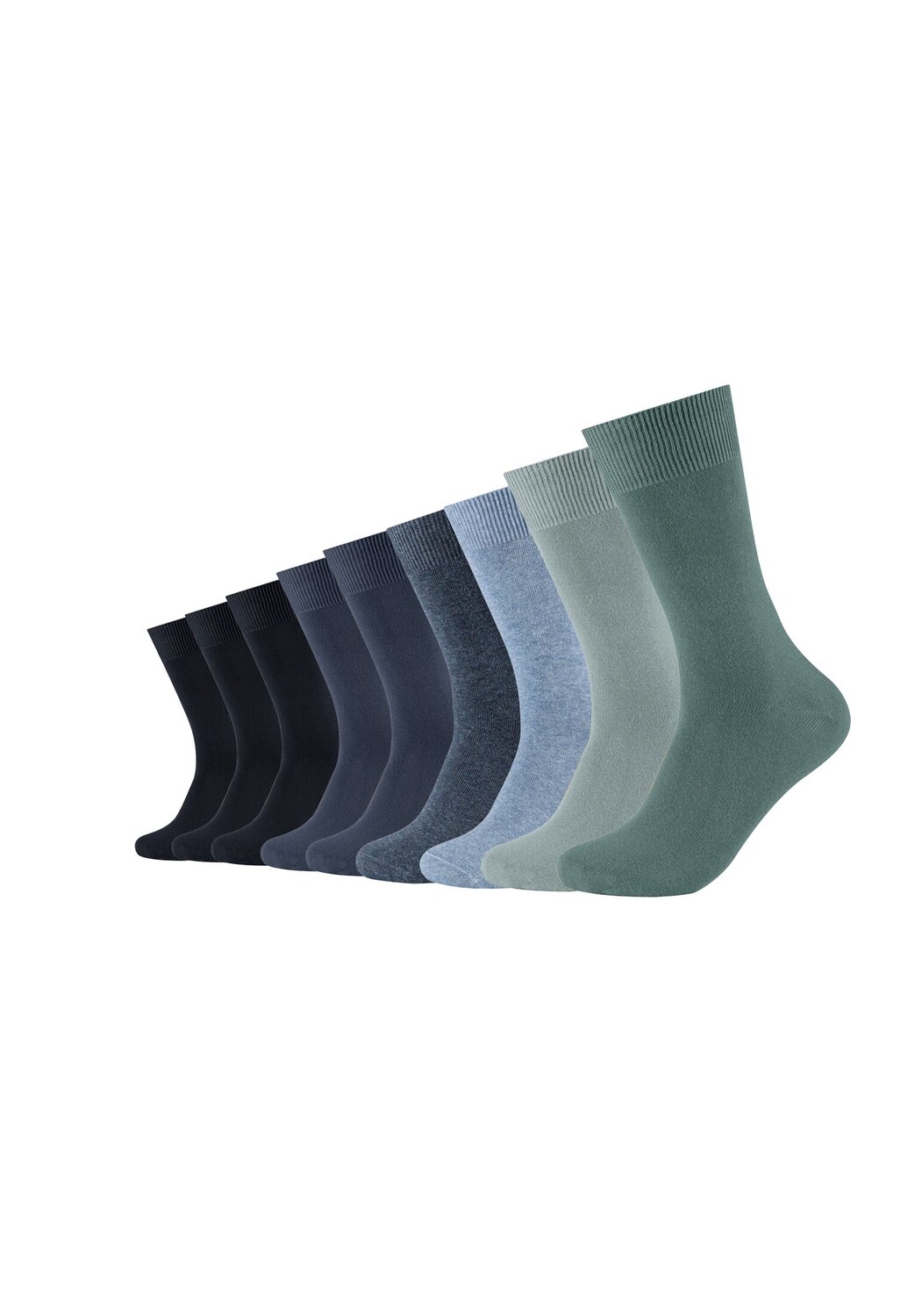 

Носки camano 9 шт comfort, цвет silver pine