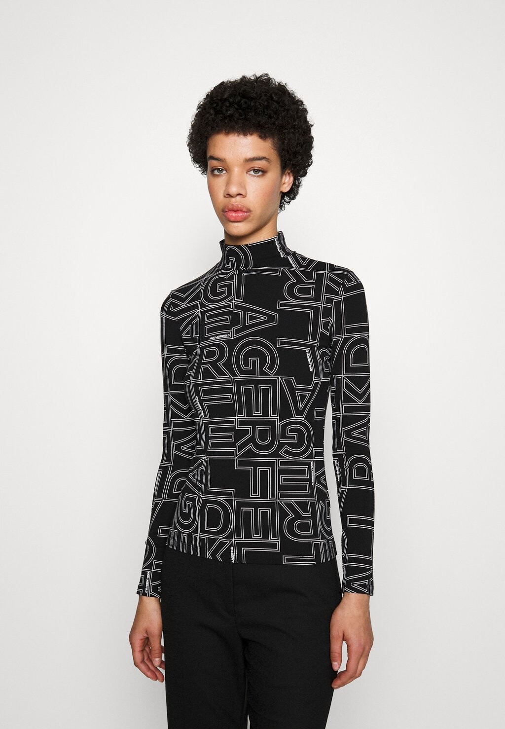 

Топ с длинными рукавами KARL LAGERFELD