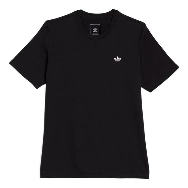 Футболка adidas originals Skateboarding 4.0 Logo T-shirt 'Black', черный цена и фото