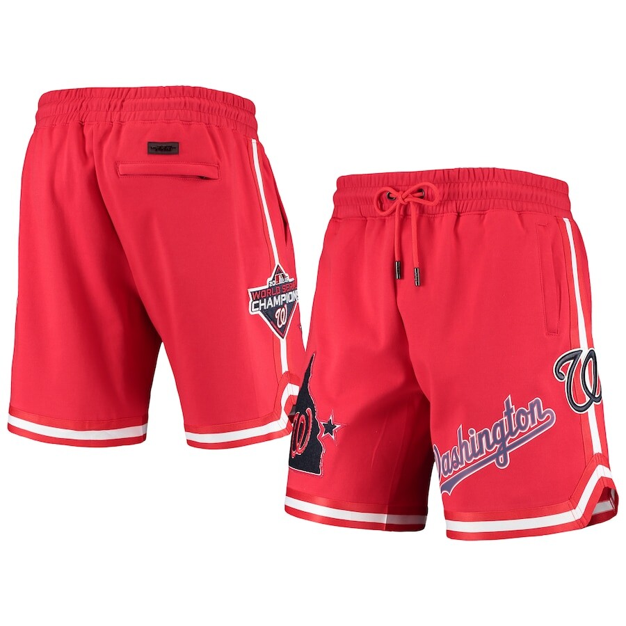 

Шорты Pro Standard Washington Nationals, красный