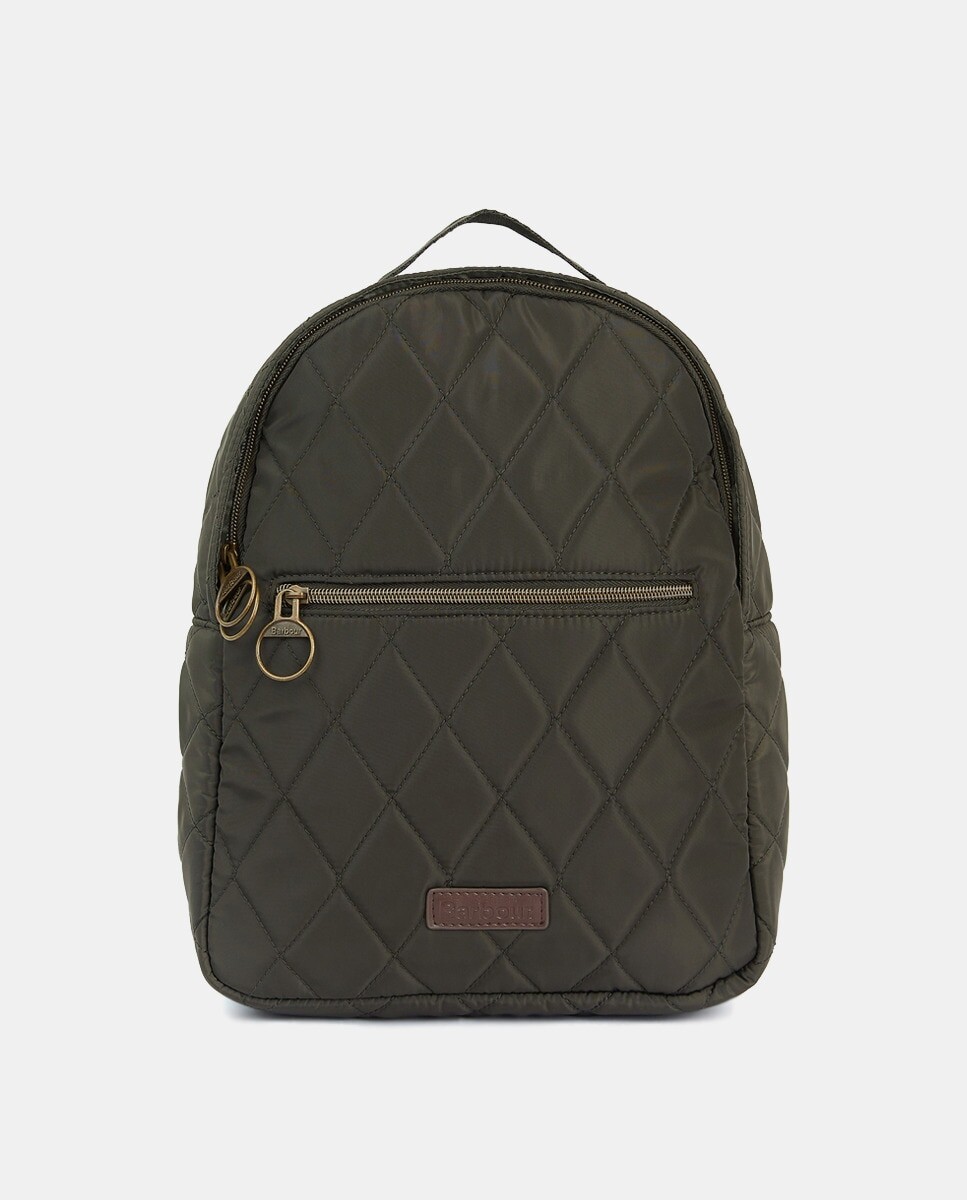 

Средний зеленый мягкий рюкзак с передним карманом Barbour, зеленый