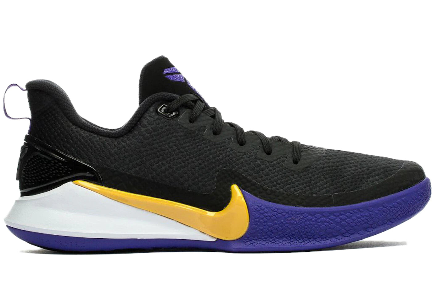 

Кроссовки Nike Mamba Focus Lakers, черный