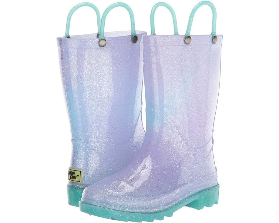 

Ботинки Western Chief Glitter Ombre Lighted PVC Boot, цвет Teal