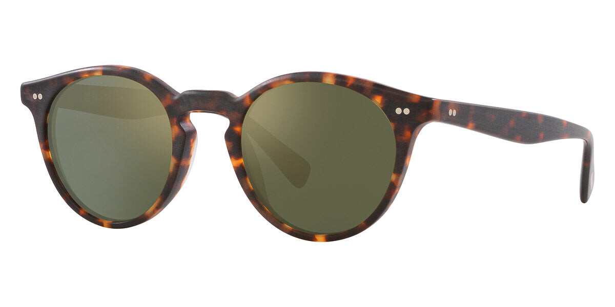 

Мужские полуматовые черепаховые солнцезащитные очки Oliver Peoples 50 мм