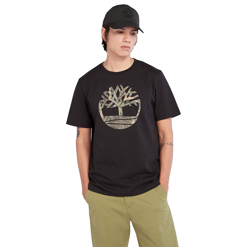

Спортивная футболка Timberland Tree Logo Seasonal Camo, коричневый