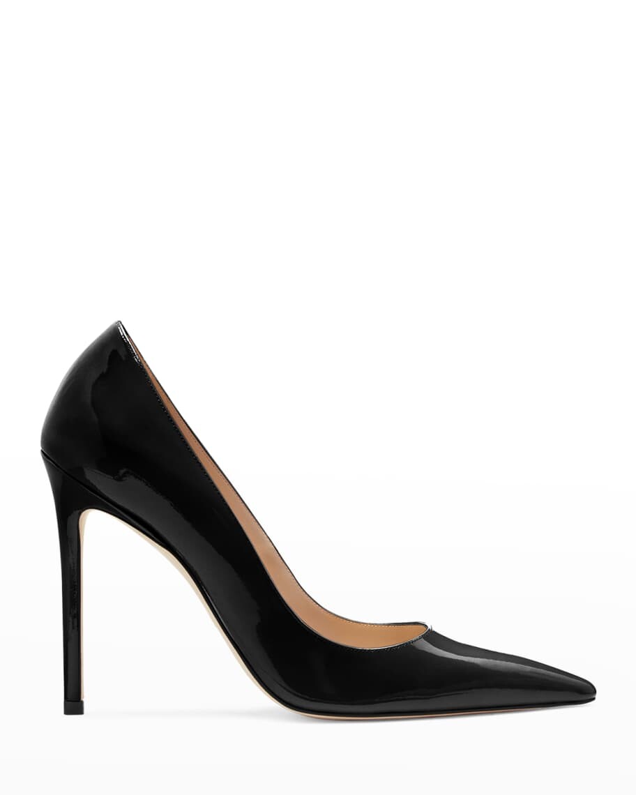 

Туфли-лодочки Stuart из лакированной кожи на шпильке Stuart Weitzman