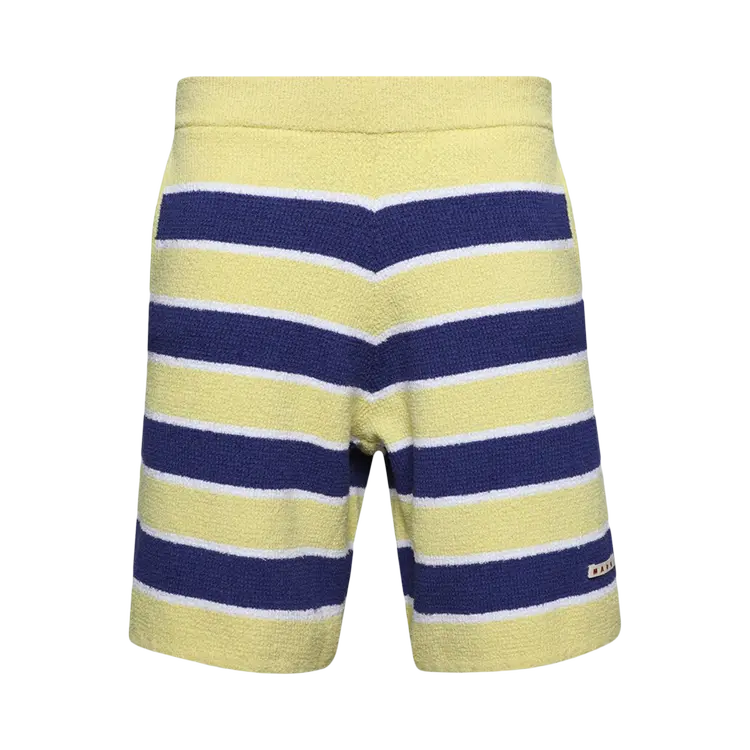 

Шорты Marni Striped Terry 'Endive', желтый