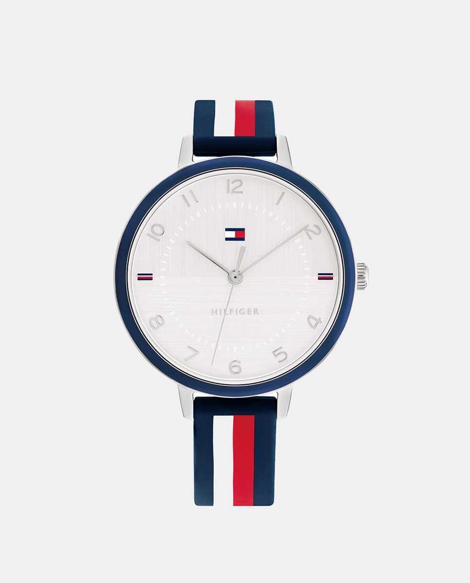 

Женские трехцветные силиконовые часы Florence 1782584 Tommy Hilfiger, мультиколор