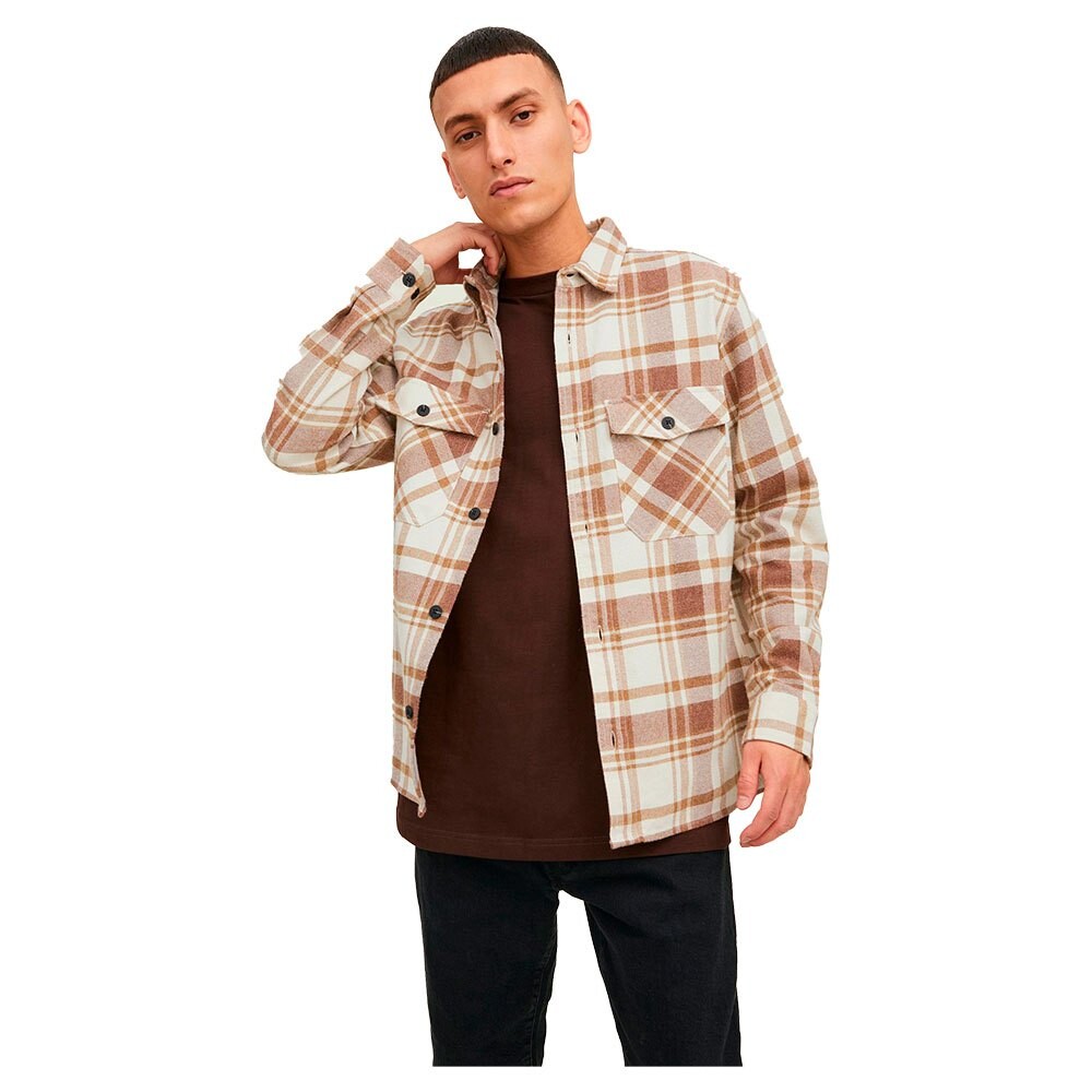 

Рубашка с длинным рукавом Jack & Jones Mark Twill, оранжевый