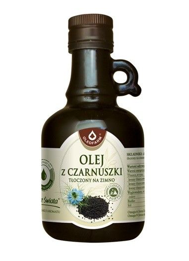 Oleofarm Olej z Czarnuszki Tłoczony Na Zimno натуральное масло, 250 ml