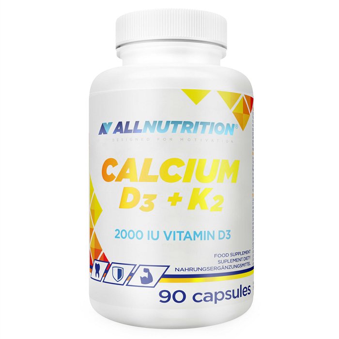 Витамин Д3 + К2 Allnutrition Adapto Calcium D3 + K2, 90 шт allnutrition d3 8000витамин д3 в таблетках 120 шт