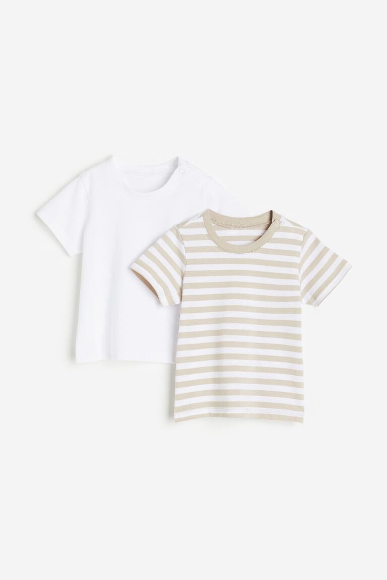 

Комплект из 2 хлопковых футболок H&M