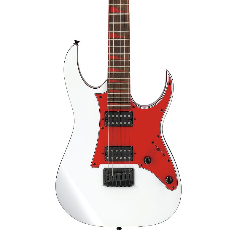 цена Электрогитара Ibanez GRG131DXWH RG 6 String Electric Guitar in White