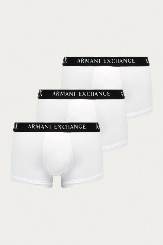 

Боксеры (3 шт.) Armani Exchange, белый