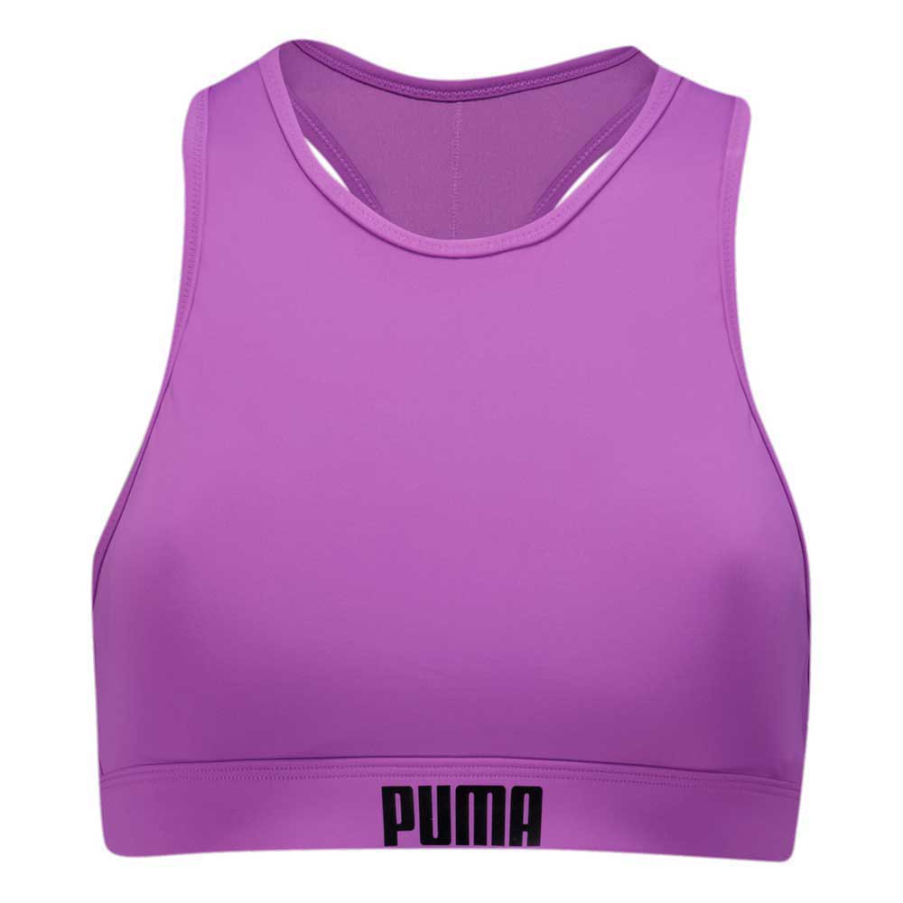 Топ бикини Puma Racerback, фиолетовый