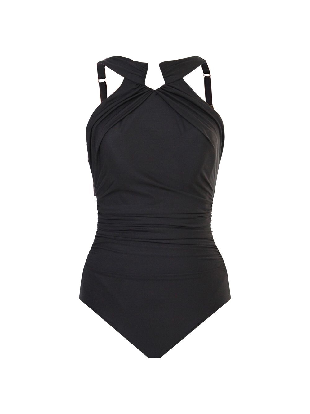 

Цельный купальник Rock Solid Aphrodite Miraclesuit Swim, черный