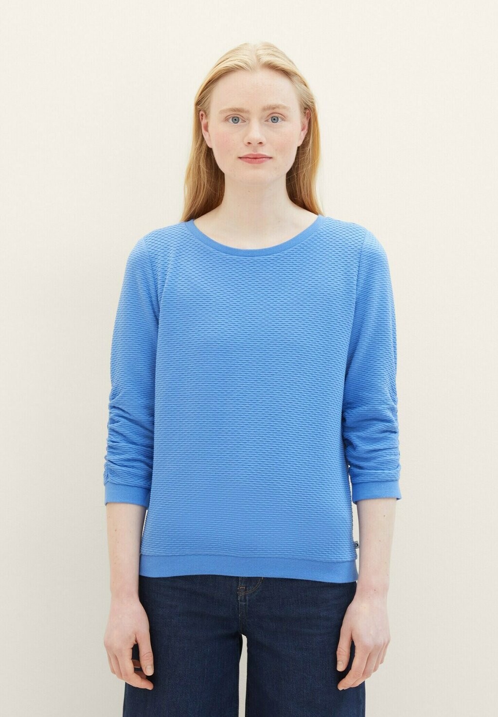

Толстовка TOM TAILOR DENIM, цвет sicilian blue