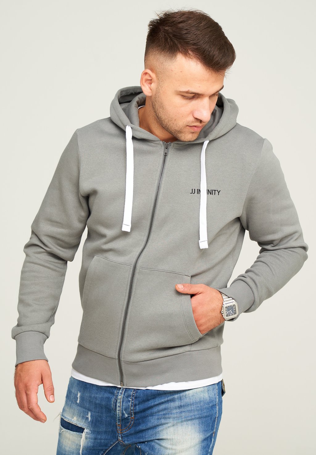 

Толстовка ROCKET ZIP HOOD Jack & Jones, цвет sedona sage