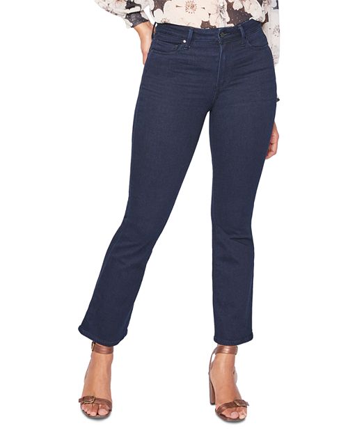 Расклешенные джинсы до щиколотки с высокой посадкой Claudine PAIGE, цвет Denali