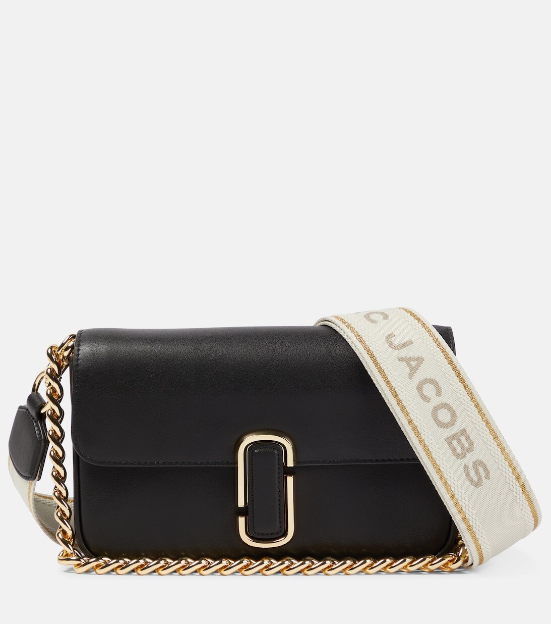 

Кожаная сумка через плечо J Marc Marc Jacobs, черный