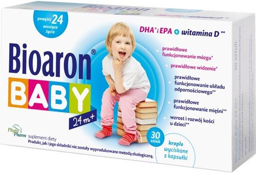 

Phytopharm, Биоарон Бэби, 30 капсул с откручивающейся крышкой