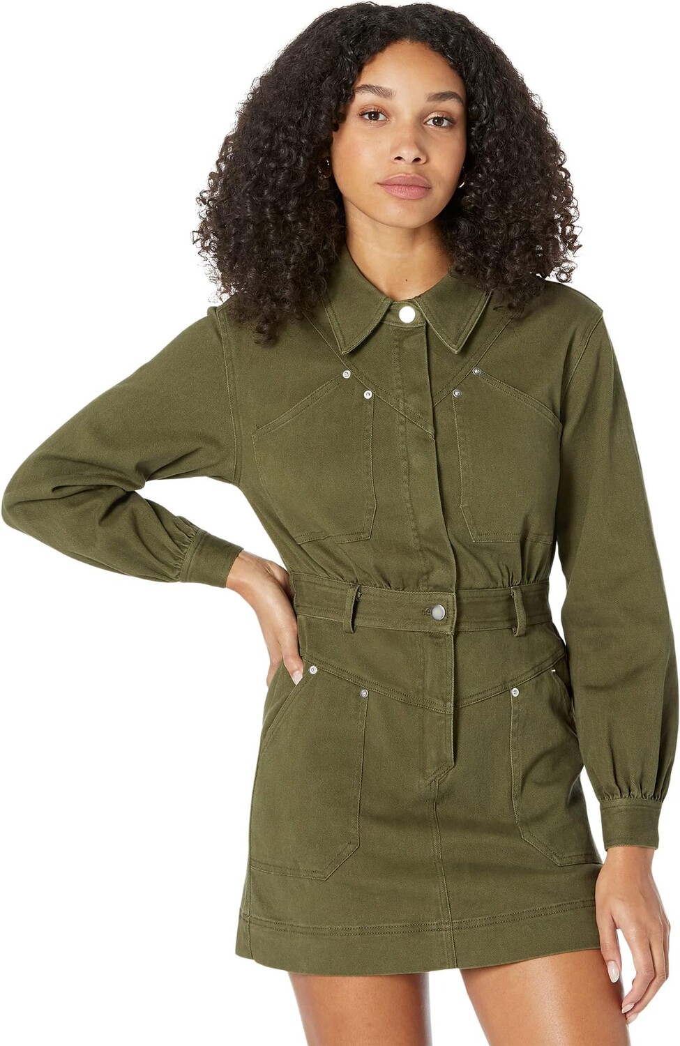 

Платье Райли Steve Madden, цвет Olive Night