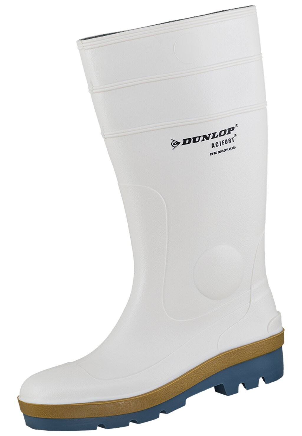 

Резиновые сапоги Dunlop, белый/синий