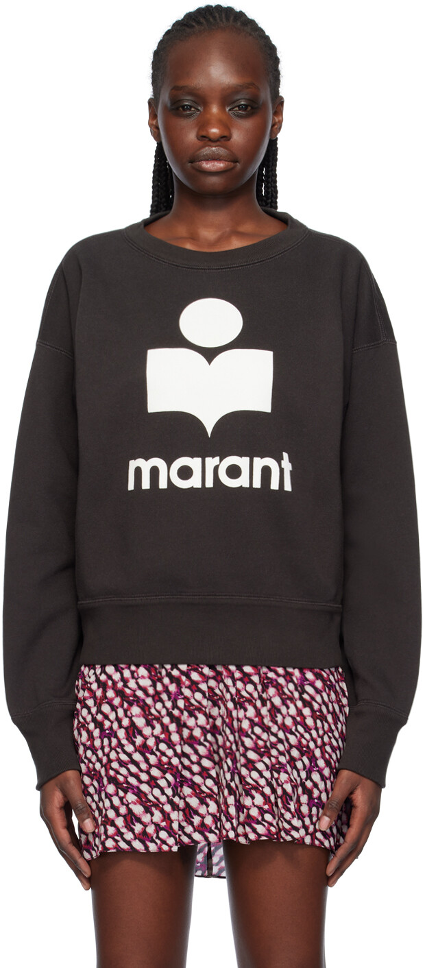 

Серый свитшот Mobyli Isabel Marant Etoile