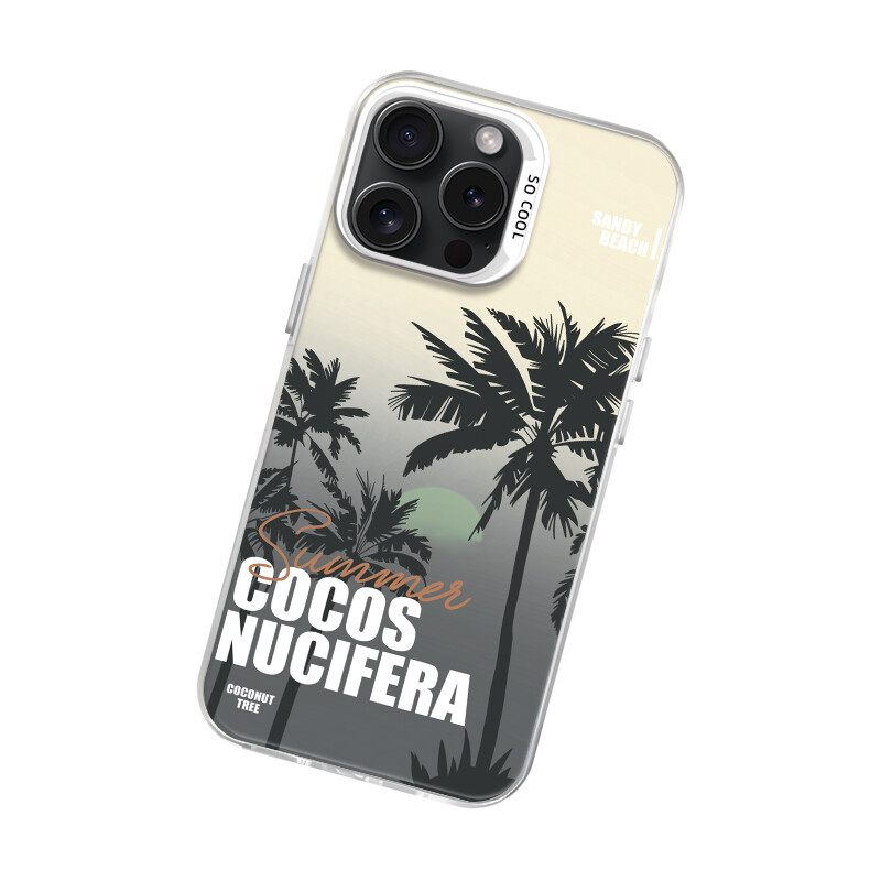 

Полюбуйтесь чехлом для телефона с медвежонком Surprise Bear, IMD - Coral Pink - English Coconut Tree 1