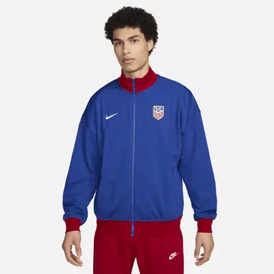 

Куртка Nike USMNT Strike, цвет Old Royal/Sport Red/White