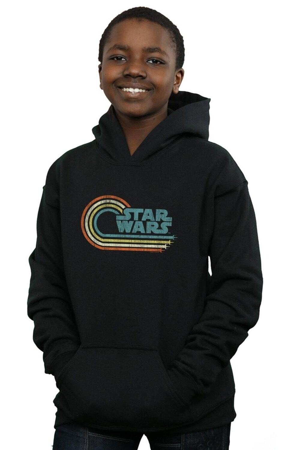 

Толстовка с логотипом Retro Wave Star Wars, черный