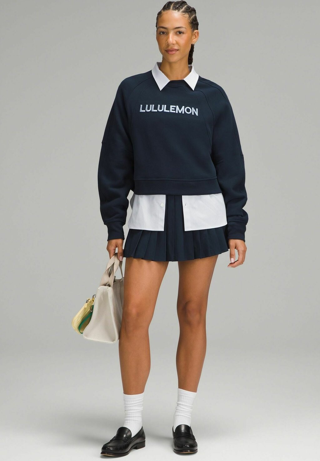 

Толстовка SCUBA OVERSIZED lululemon, темно-синий