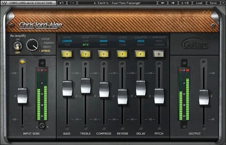 

Плагин Waves CLA Guitars