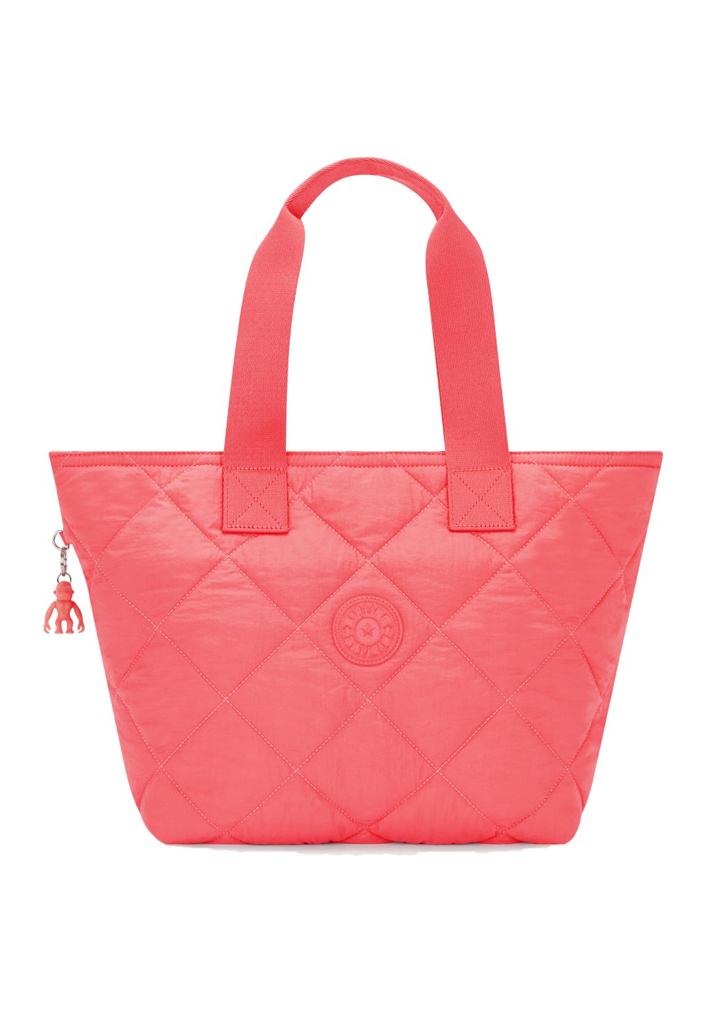 сумка тоут kipling розовый Сумка-тоут Kipling с логотипом, розовый