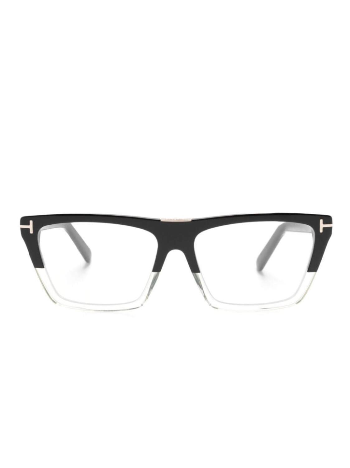 

TOM FORD Eyewear солнцезащитные очки в прямоугольной оправе, черный