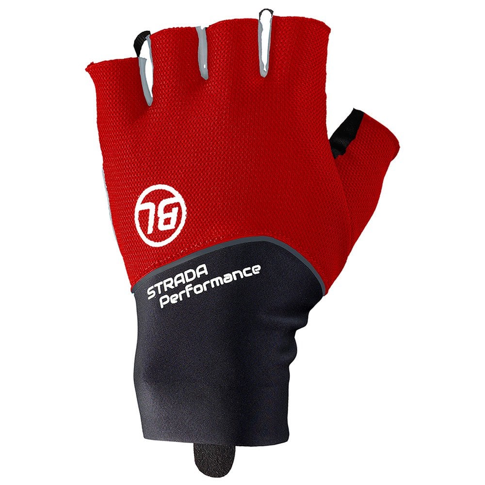 

Короткие перчатки Bicycle Line Strada Short Gloves, красный