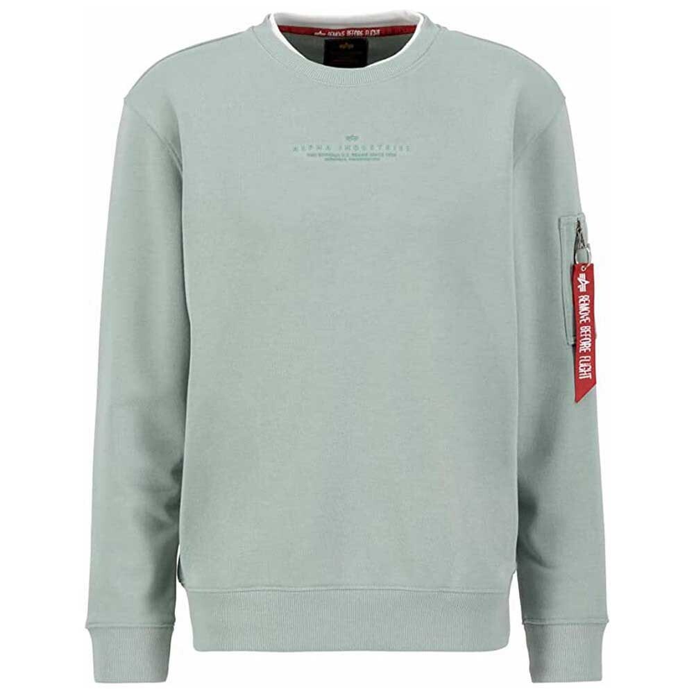 

Толстовка Alpha Industries Double Layer, зеленый