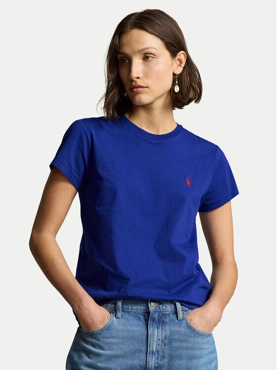 

Футболка стандартного кроя Polo Ralph Lauren, синий