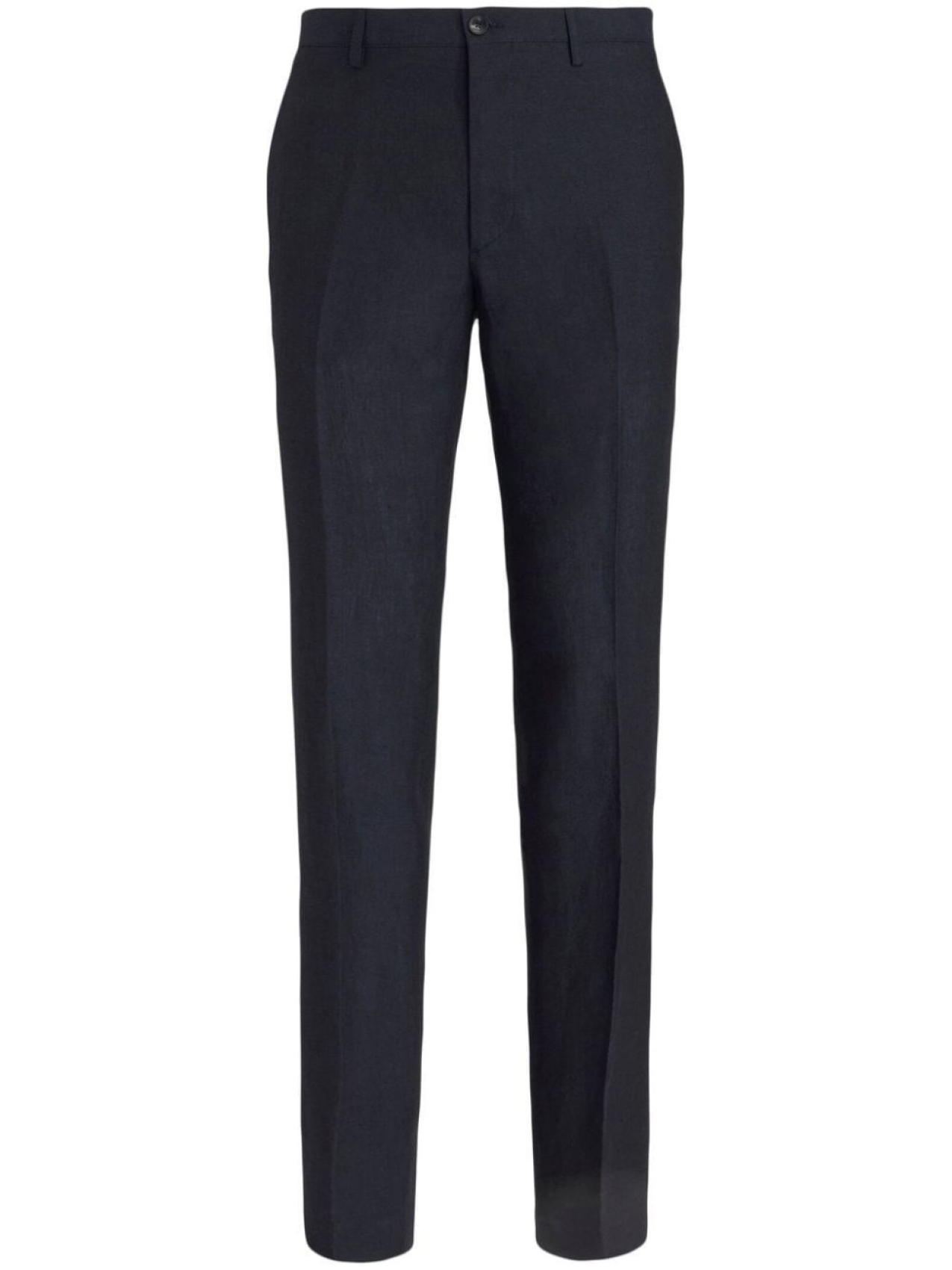 

ETRO straight-leg trousers, черный