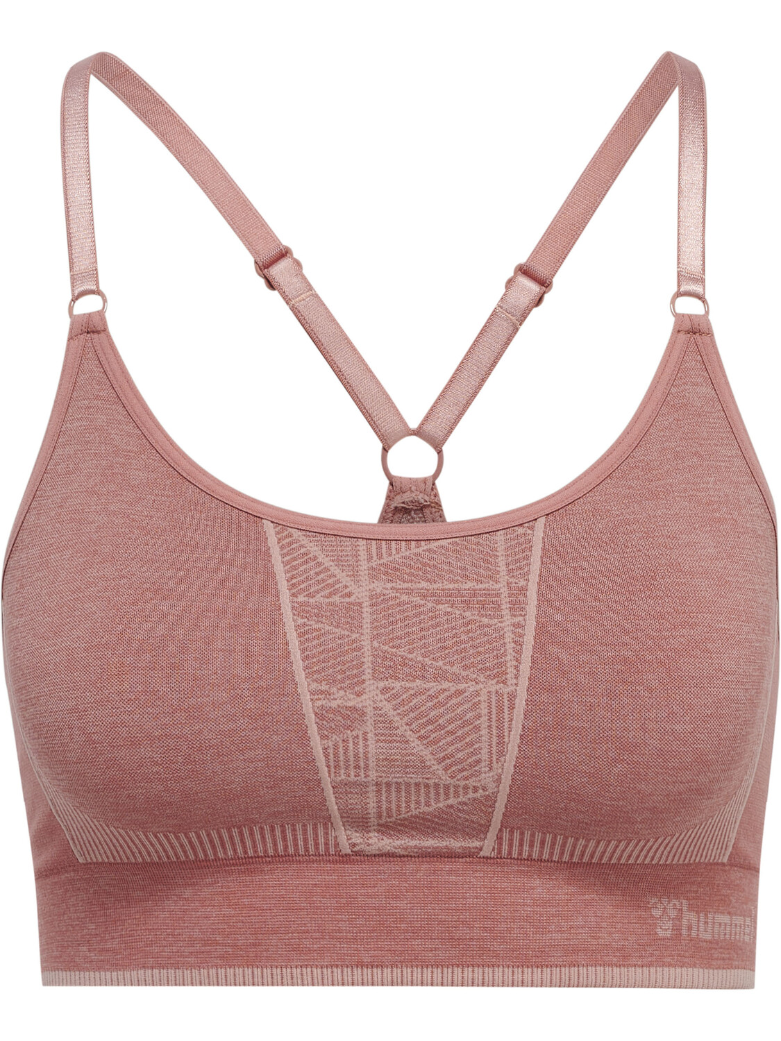 

Топ Hummel Sportoberteil Hmlmt Energy Seamless Sports, цвет WITHERED ROSE/ROSE TAN MELANGE