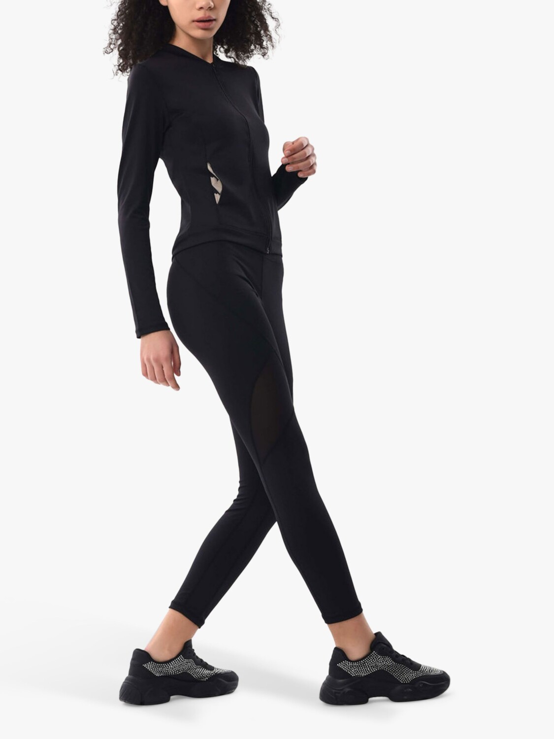

Спортивная куртка на молнии Closet London, черная, Черный
