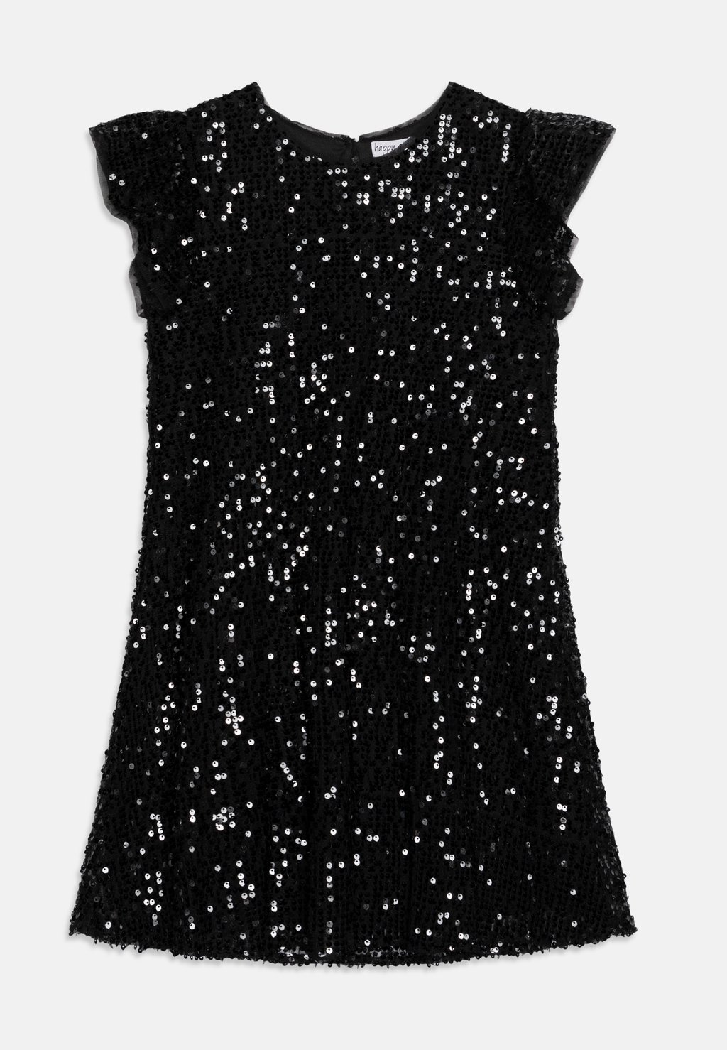 Элегантное платье Dress With Allover Sequins happy girls, черный