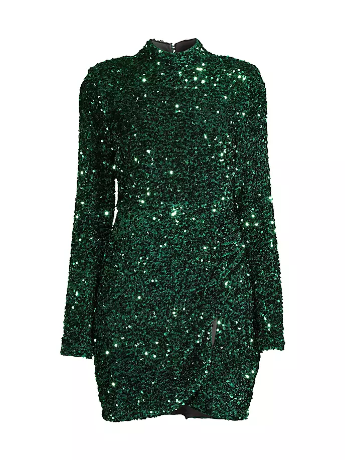 

Мини-платье Lisanna с пайетками Likely, цвет emerald
