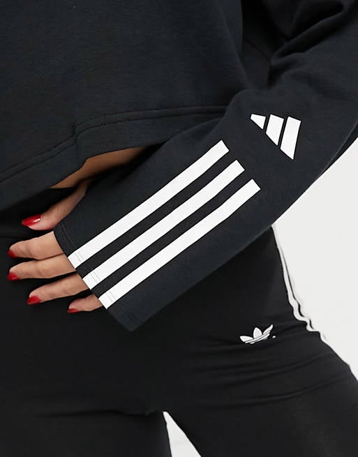 

Черная худи adidas Training Train Essentials, Черный