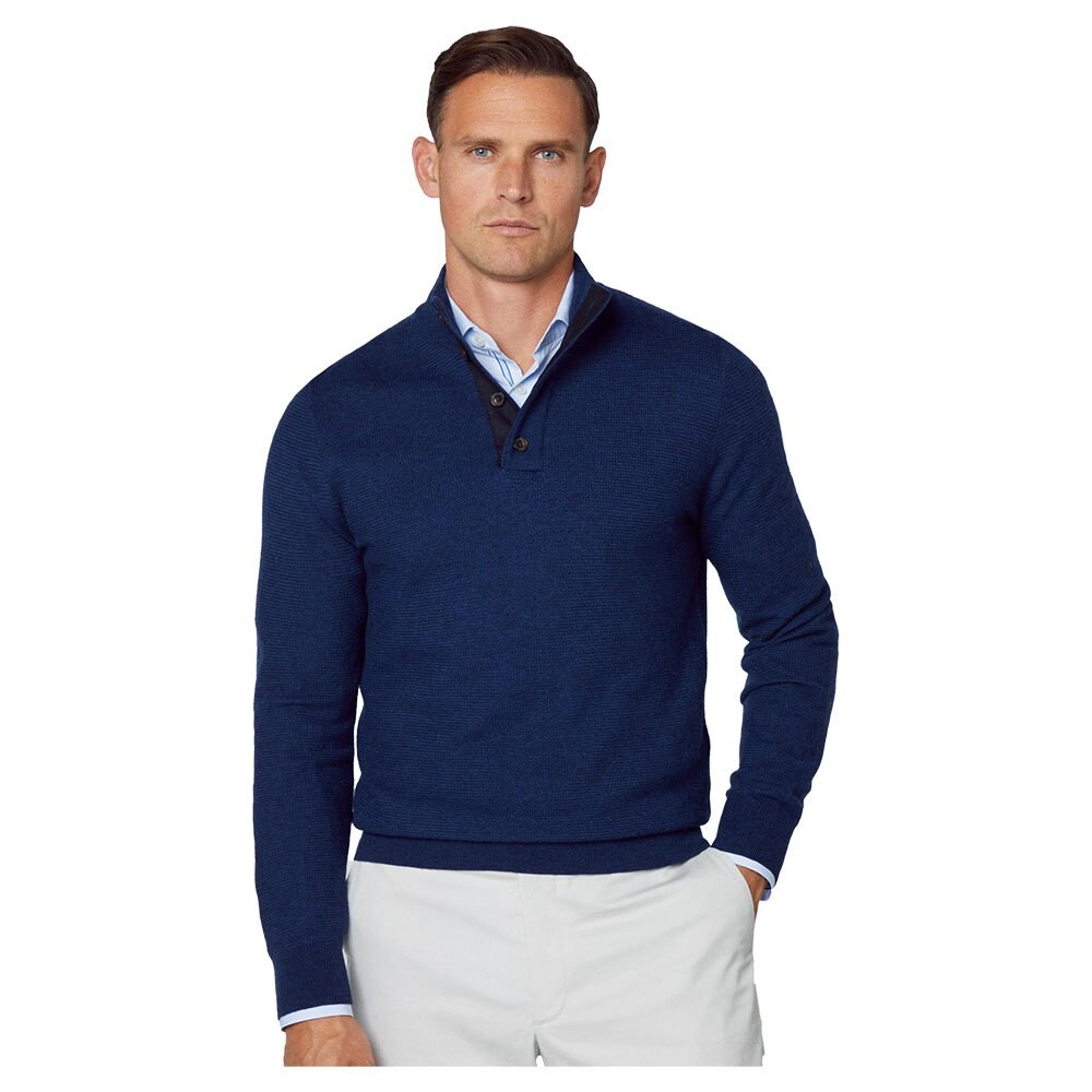 

Свитер Hackett HM703035 Button, синий