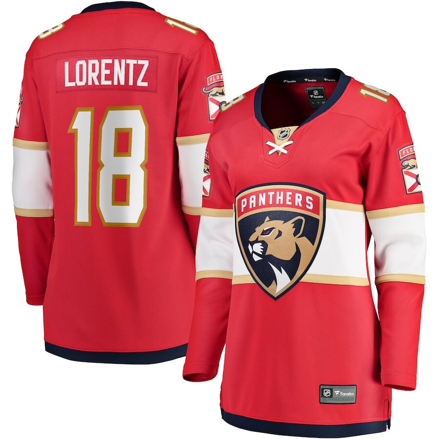 

Джерси Fanatics Branded Florida Panthers, красный